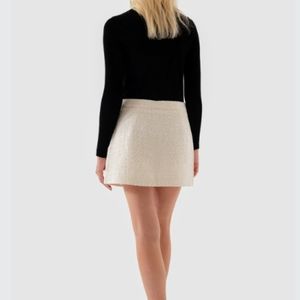 Tweed Mini Skirt